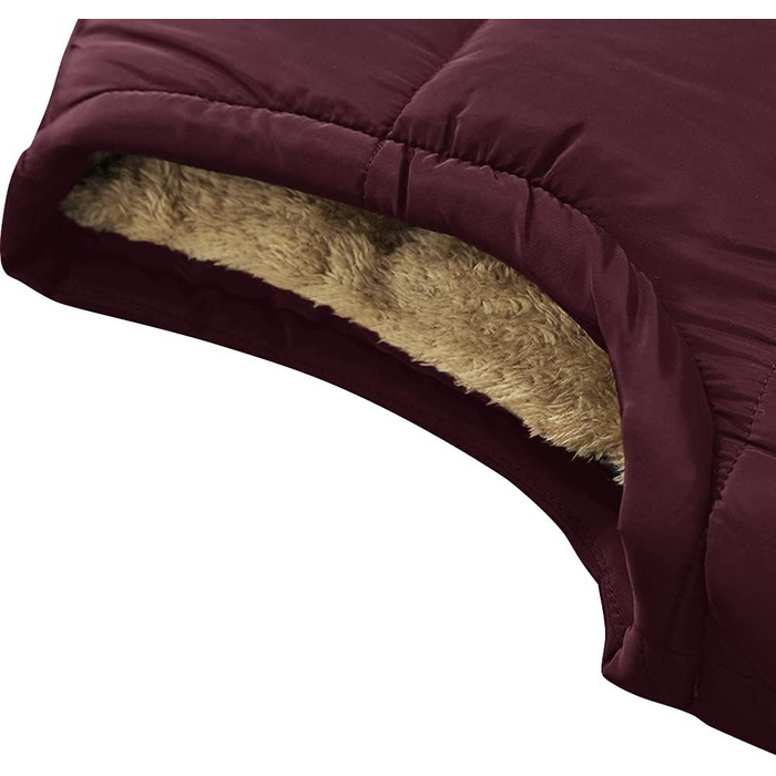 Чоловіча термо-кофта KEFITEVD для полювання та роботи, без рукавів, тепла, червона (L)