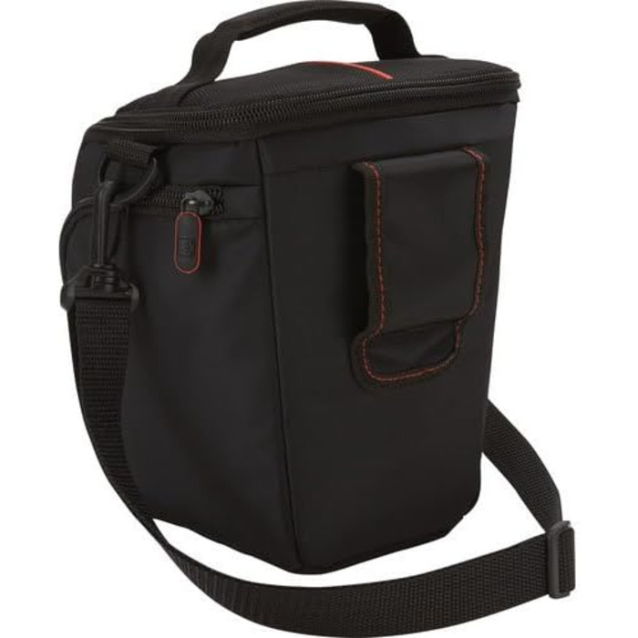 Сумка для камери Case Logic DCB306K SLR з ремінєм та ручкою, чорно-червона