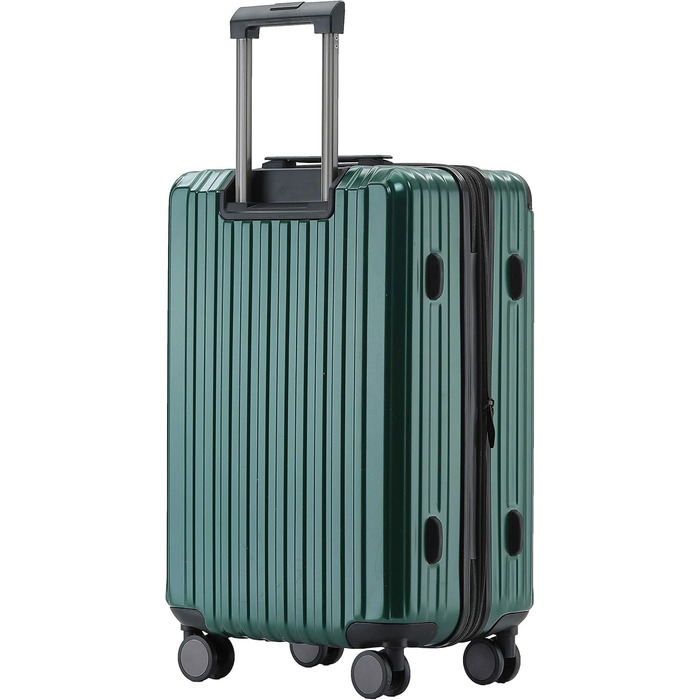 Замок для валізи TSA, набір валіз, тріумф, міцний корпус (темно-зелений, середній, Mittler)