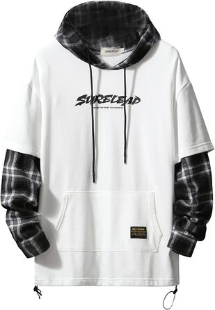 GURUNVANI Худі унісекс з капюшоном Back801 (M, 20wy801wei)