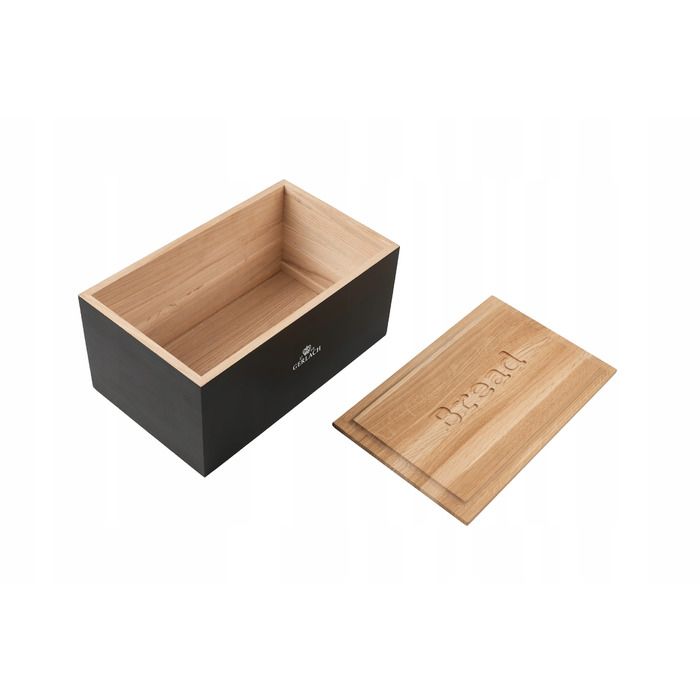 Дерев'яна дошка для хліба Gerlach, чорна NATUR