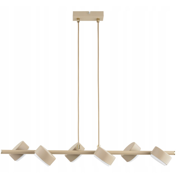 Підвісна лампа Elko-Lighting Mono Ecru, 6 точок світла, GX53