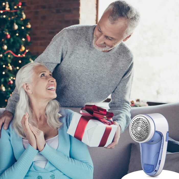 Електричний видалення ворсу для одягу, з USB-кабелем, змінна насадка, для пуловерів та вовни (зелений)