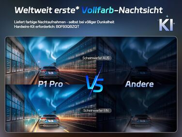 Автомобільний відеореєстратор Pelsee 4K Dashcam (передній та задній) з сенсором STARVIS 2, 3.39'' IPS дисплеєм, 24Гн паркуванням, 5.8GHz WiFi, HDR, WDR, ADAS, GPS та карткою пам'яті 64ГБ