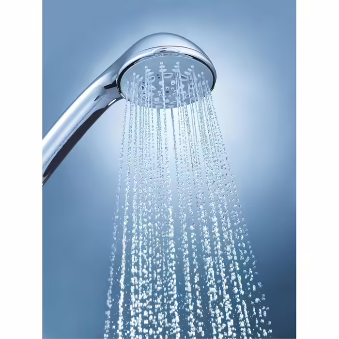 GROHE Relexa 100 Five - Hand Shower (5 Spray Patterns, Durable Surface, Anti-Limescale System), chrome, 28796000
