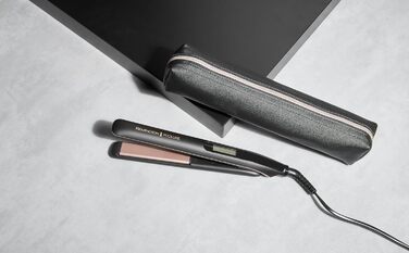 Випрямляч для волосся Remington Proluxe S9150B: широкі керамічні пластини, технологія OPTIheat, цифровий дисплей