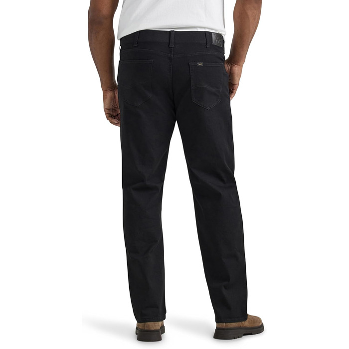 Чоловічі джинси Lee Extreme Motion Relaxed Straight, чорні (42W 36L)