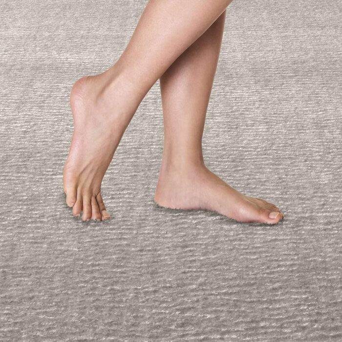 Килимок для ванної Taracarpet Fiona, 50x80 см, антиковзаючі, легко миється, бежевий (прямокутний)