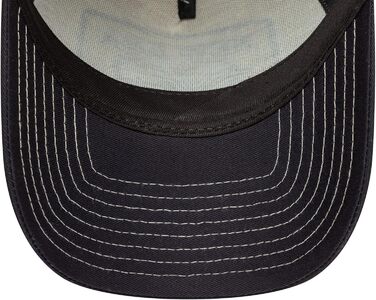 Кепка бейсболка New Era A-Frame Trucker Olive/White - регульована, з нашивкою, універсальний розмір