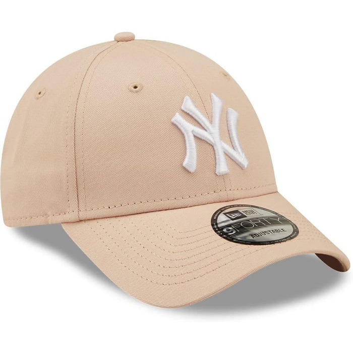 Кепка New Era New York Yankees MLB Essential 9Forty Camel (Рожева, регульована)