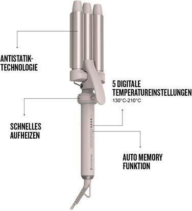 Стайлер Remington Trendology CI41MS5 5в1: плойка, браш, насадки для локонів 13-33 мм