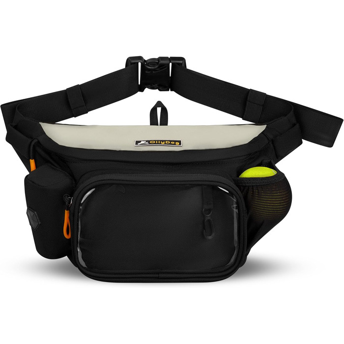 Сумка OllyDog Trailblazer для собак | Легка поясна сумка для ласощів та відходів | З кулькою, водовідштовхувальна | Для прогулянок та тренувань
