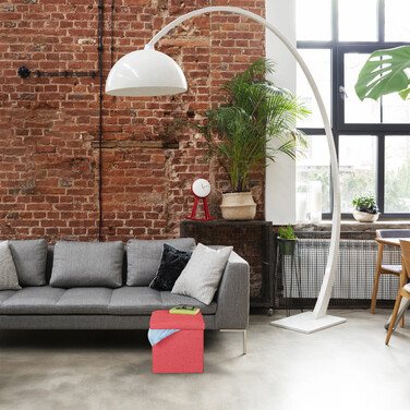 Relaxdays Ottoman з місцем для зберігання речей