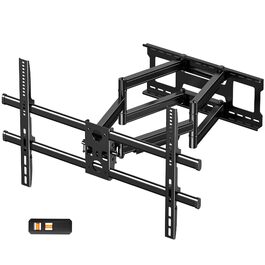 Настінне кріплення для телевізора Heavy Duty XXXL 60-120 дюймів, поворотне, з регулюванням нахилу, висувне, до 125 кг, VESA 200x100 - 1000x600 мм