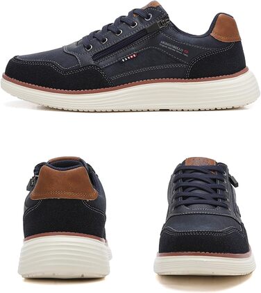 ARRIGO BELLO Чоловічі кросівки для активного відпочинку, спортивні, для прогулянок та подорожей, розмір 41-46, блакитний