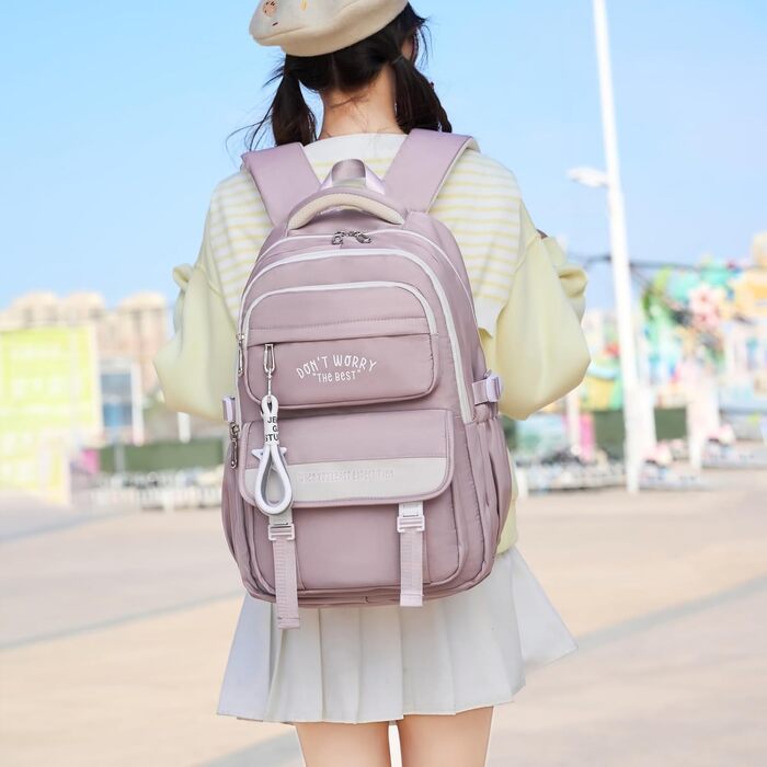 Шкільний рюкзак для підлітків (дівчаток та хлопців) з відділенням для ноутбука 15,6