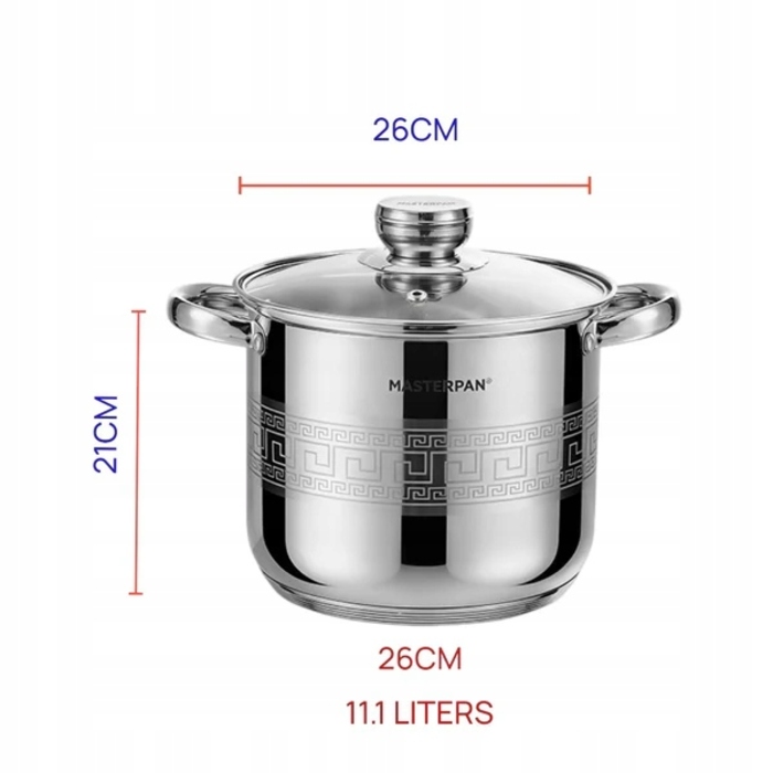 Каструля традиційна Masterpan 11,1 л