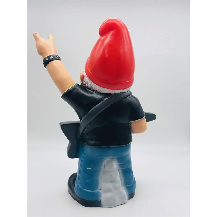 Cheerful Garden Gnome Rocker