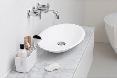 Органайзер для ванної Brabantia Renew, пластик, білий, універсальний розмір