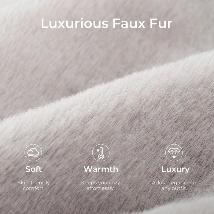 Жіночі плюшеві халапи від Snug Leaves з штучним хутром та Memory Foam, 38/39 EU, сірі