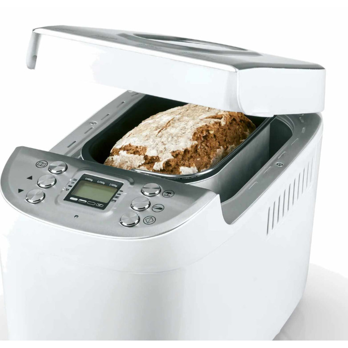 Хлібопічка SilverCrest SBB 850 E1, біла, 850 Вт