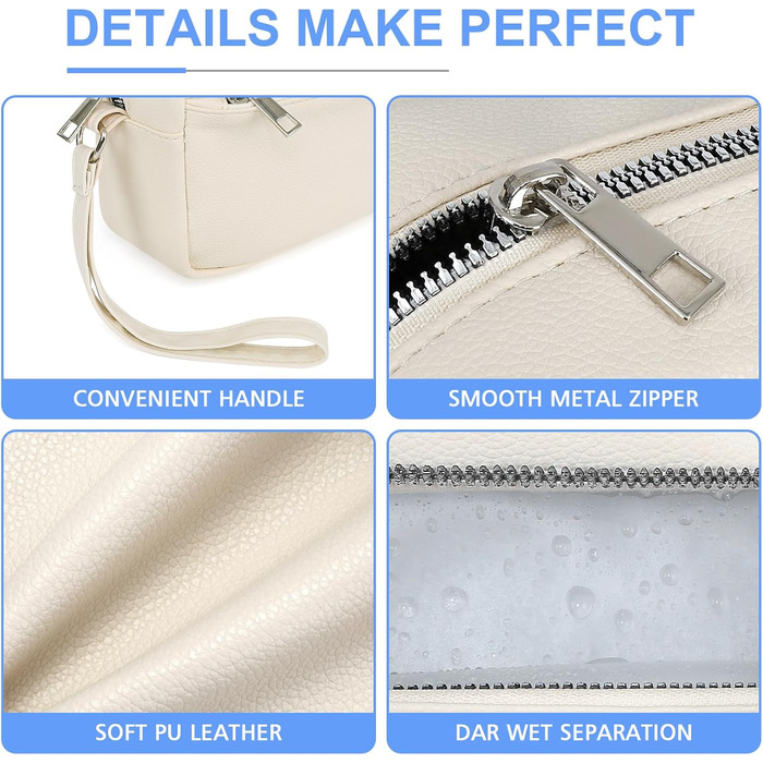 Чоловіча/Жіноча дорожня косметичка-органайзер для подорожей, 24x14x7 см