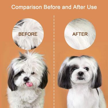 Щітка для котів та собак MELLIEX, щетина кабана та ігольчаста щітка, подвійна щітка для догляду за домашніми тваринами, гребінець для собак та котів з короткою та довгою шерстю