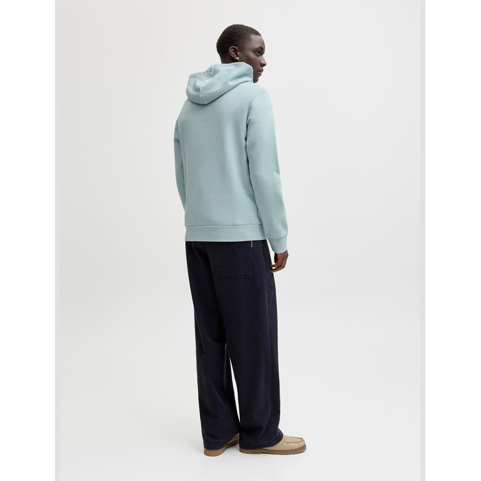 Чоловічий худі з капюшоном JACK & JONES ale Logo Hoodie, колір Celestial Blue, розмір XS