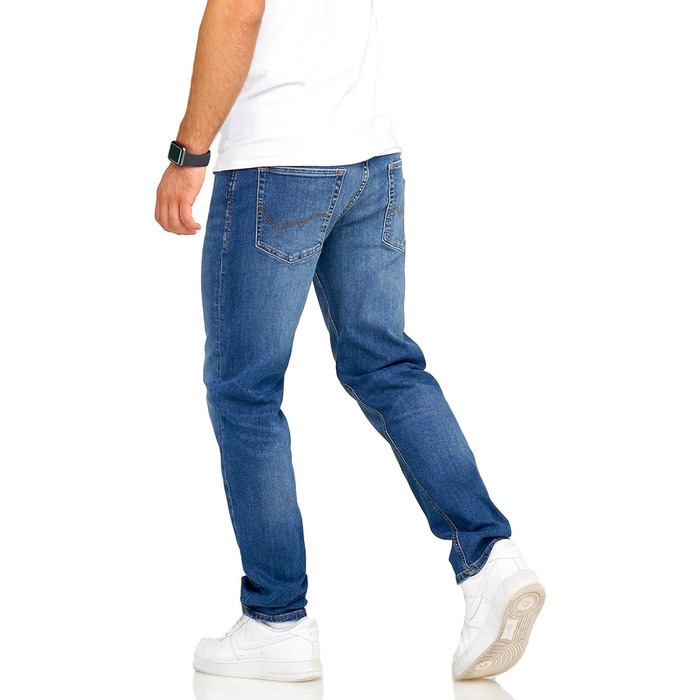 Джинси чоловічі JACK & JONES Infinity Mike ARIS Comfort Fit, темно-синій денім 33W/30L