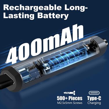 Набір інструментів для ювеліра та ремонту техніки Feinmechaniker, 52 в 1, з магнітним викруткою, 5 передач, регулювання моменту, для iPhone, iPad, Macbook, комп'ютерів, Switch, PS4, PS5, окулярів, годинників