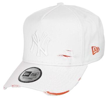 Кепка бейсболка New Era MLB 9Forty Snapback Yankees (Біла) - Оригінал