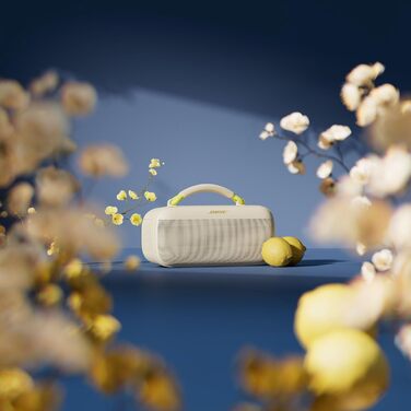 Портативна Bluetooth колонка Bose SoundLink Max – потужна акустика з водозахистом, до 20 годин роботи від акумулятора, USB-C, AUX, колір: цитрусовий жовтий