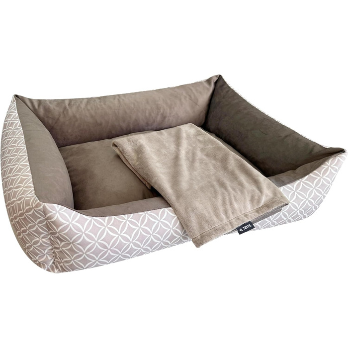 М'яка підстилка для собак та котів 60x40 см, бежева - 4L Textil