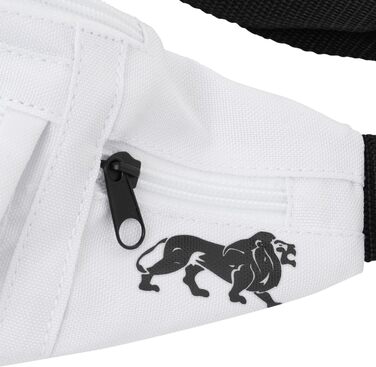 Поясна сумка Lonsdale Hip (Білий/Чорний/Попіл)