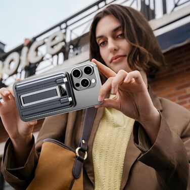 Power Bank Magsafe 10000mAh з USB-C, 20W PD, бездротова зарядка для iPhone, Apple Watch, AirPods (Чорний)