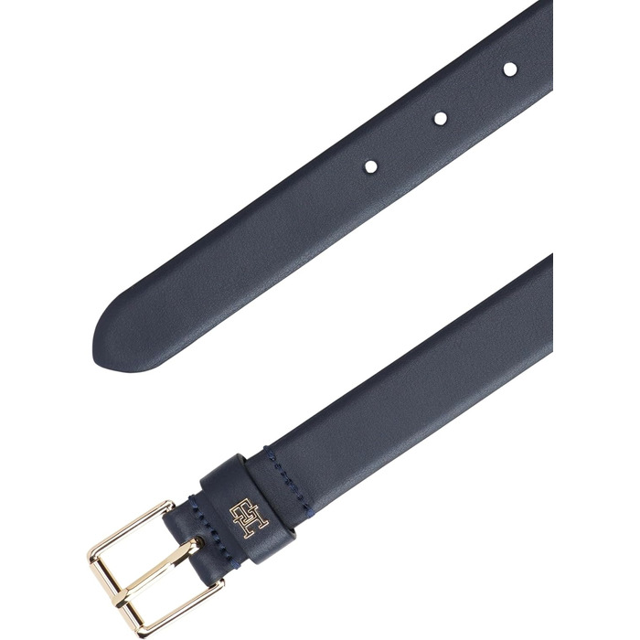 Ремінь жіночий Tommy Hilfiger Th Square 2.5 Go, регульований, синій (Space Blue), 85 см