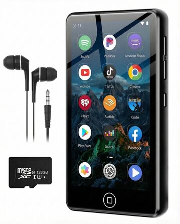 MP3 плеєр AGXOV з Bluetooth, WiFi, Android 4.02