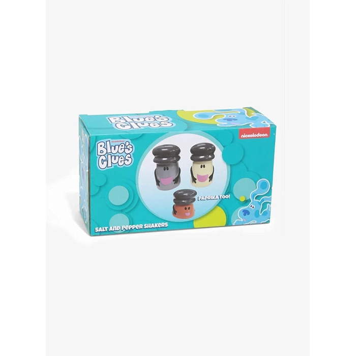 Blue's Clues Mr. Salt, Mrs. Pepper, and Paprika Shaker Set – BoxLunch Exclusive