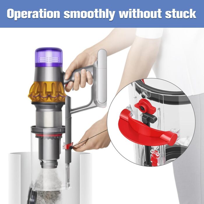 Dyson V11/V15/SV14/SV15/SV22 Dust Bin Replacement - Compatible with 970050-01 & 965443-01