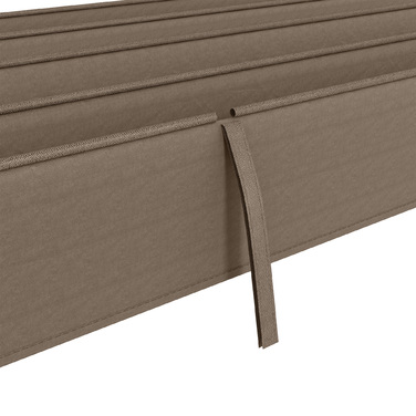 Outsunny Replacement Canopy for 2.85 x 2 m Pergola, Water-Repellent Retractable Wave Canopy with Rain Drainage Holes, UV Protection 30+, Winter-Proof Shade Cover for Garden, Balcony, Terrace, Cafe | Aosom