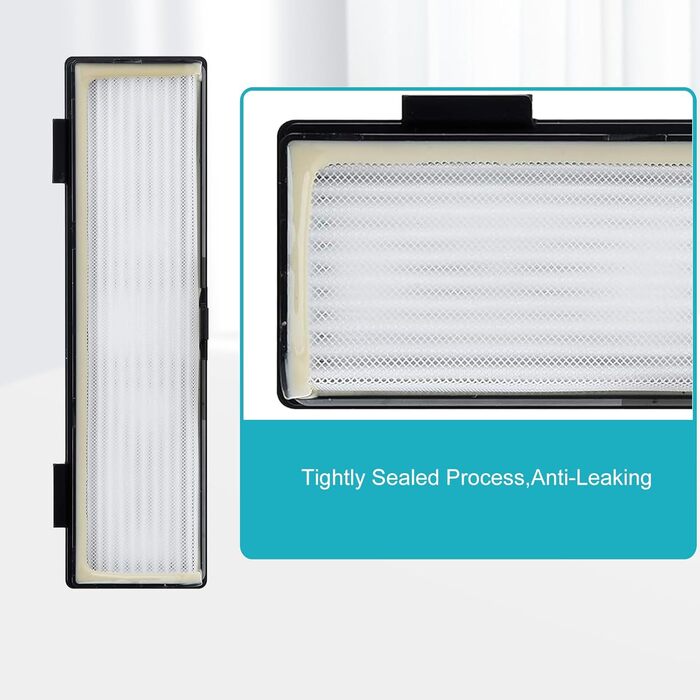 Запчастини для роботів-пилососів Neato D Series (D75, D80, D85, D3, D4, D5, D6, D7, D8, D9): комбінована щітка, 5 фільтрів, 2 бокові щітки, інструмент для чищення
