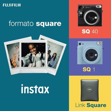 Друк фото з телефону INSTAX Square Link, колір Midnight Green