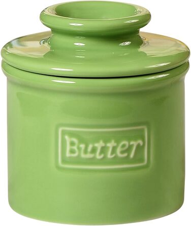Маслянка Butter Bell BB-CCLGS оригінальна, ретро-колекція, кераміка, лаймово-зелена