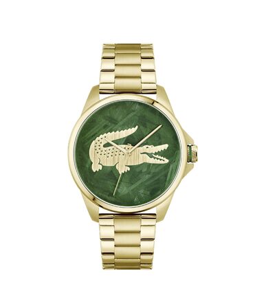 Годинник Lacoste Le Croc чоловічий кварцовий з браслетом з нержавіючої сталі (золотистий)