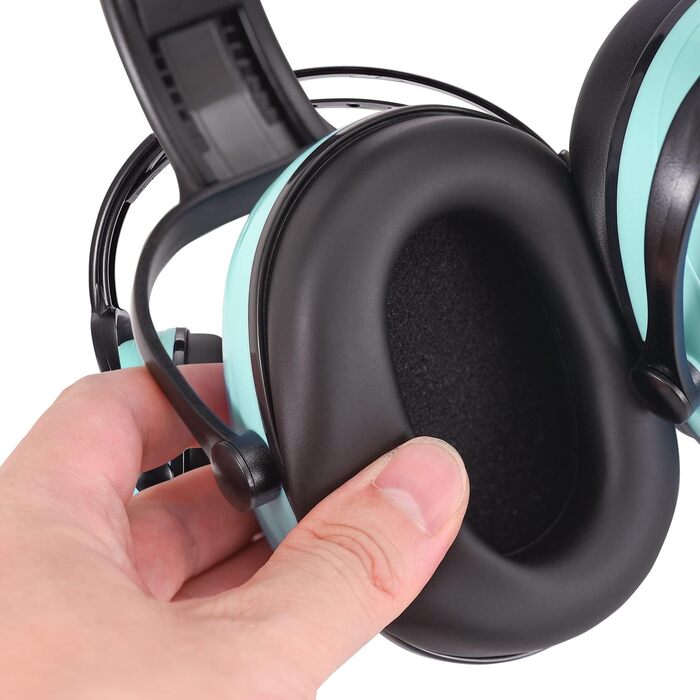 Навушники для захисту вух для малюків 0-2 роки - шумопоглиначі для літака, сну та повсякденного використання | Регульовані, м'які та легкі для новонароджених та малюків, (зелені)