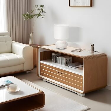 Керамічна настільна лампа Aigostar Vintage з абажуром з тканини, патрон E14, макс. 40W, сучасна лампа для спальні, вітальні, офісу (без лампочки) - H235mm (білий - H22.5cm)