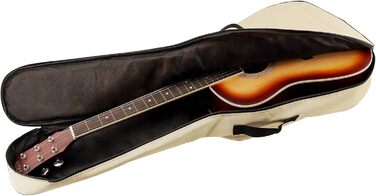 Чохол для акустичної гітари MuzcYM, 104 см, бежевий: водонепроникний, з двома регульованими ременями