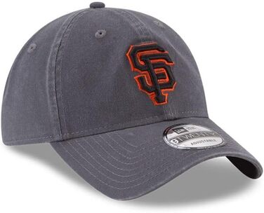 Кепка бейсболка New Era MLB Core Classic 9twenty San Francisco Giants сіра унісекс