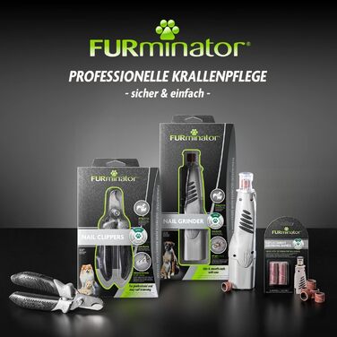 Furminator ножиці для обрізання кігтів собак та котів - професійний догляд за кігтями, регульована направляюча