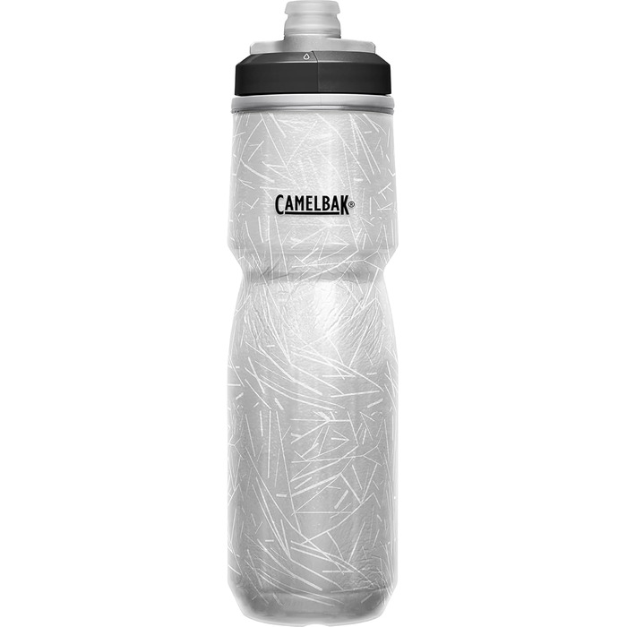 Camelbak Podium Ice Sport Water Bottle, Squeeze Bottle, for Running, Cycling, Hiking Black